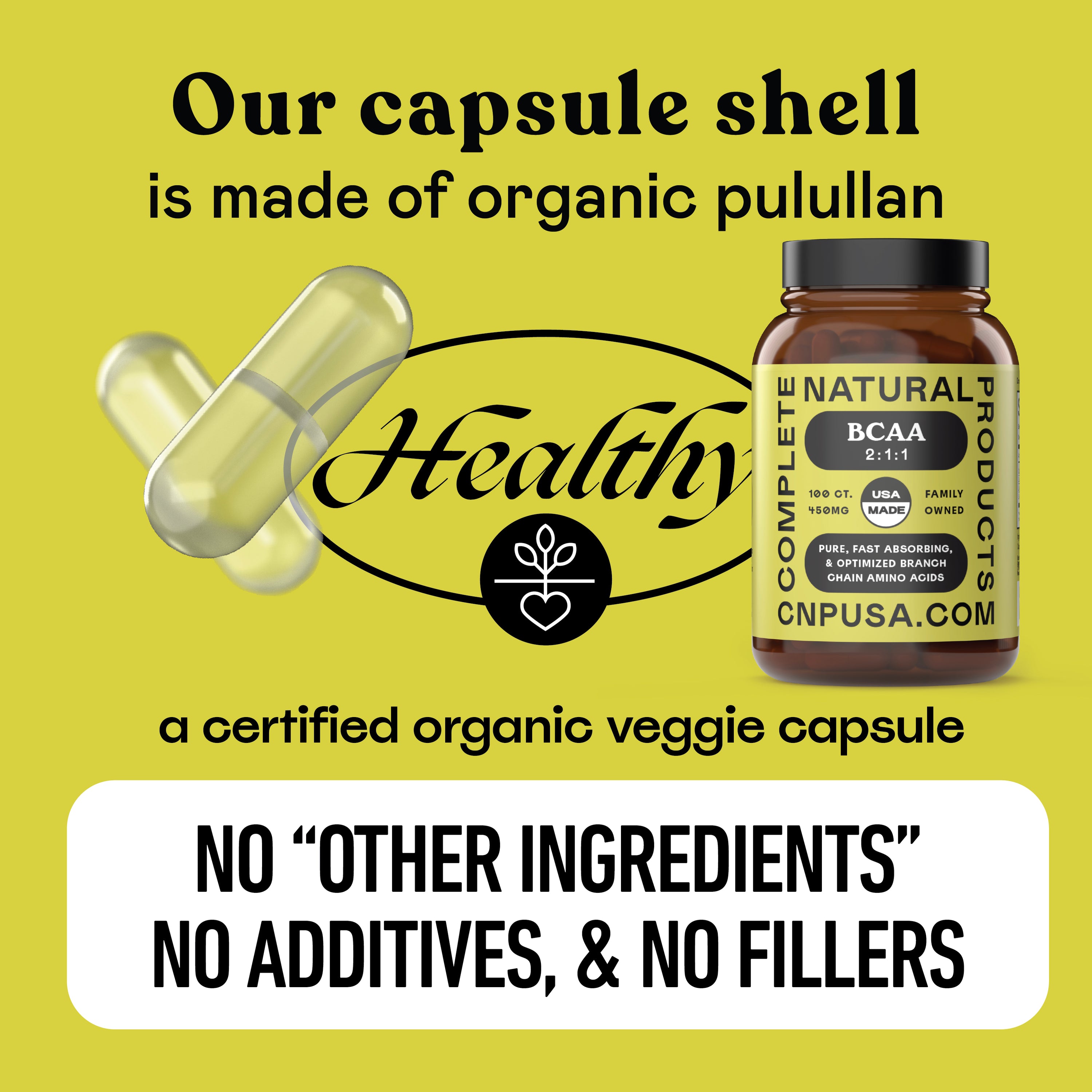 Branch Chain Amino Acid Capsules 2:1:1