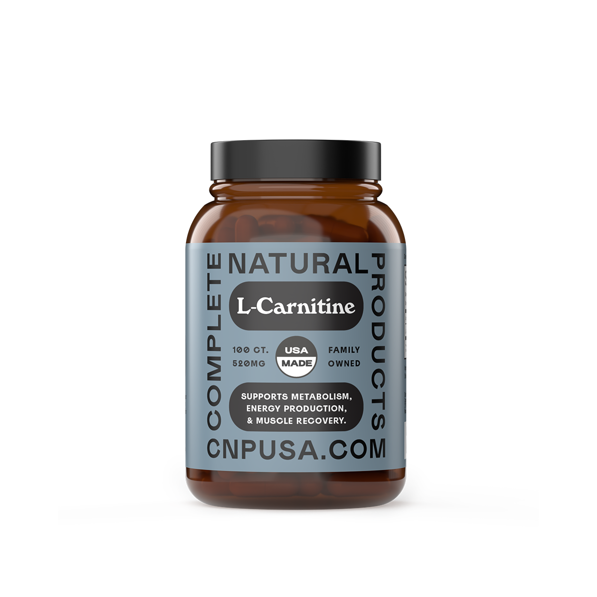 L-Carnitine Capsules 520mg Plant-Based Amino & Energy Support CNPUSA L-Carnitine Capsules 520mg Plant-Based Amino & Energy Support CNPUSA