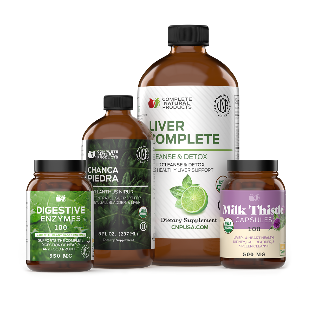 Paquete completo de hígado