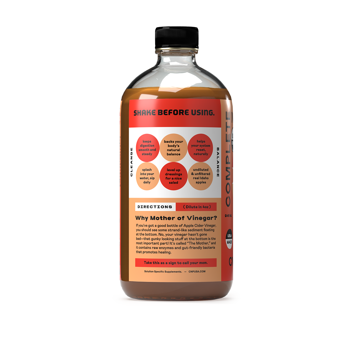 Apple Cider Vinegar "With The Mother"