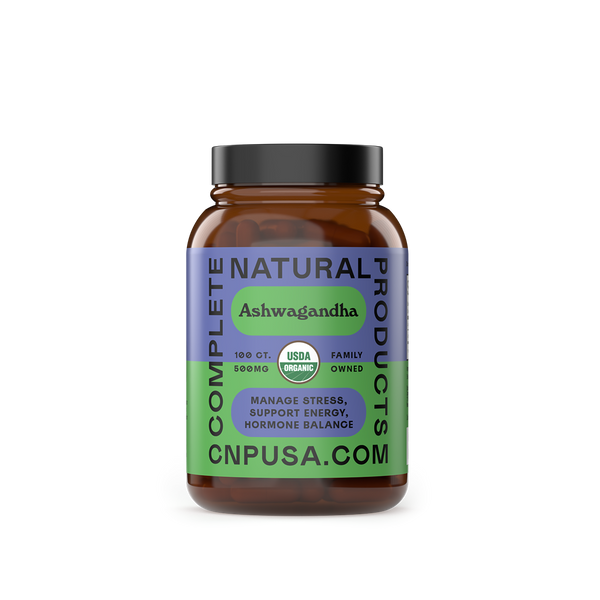 Organic Ashwagandha Capsules 1200mg - Enhanced With 100mg Organic KSM 66 5 Withanolides 200mg Organic Turmeric And Organic Black Pepper 1500mg Total Per Serving - View #2