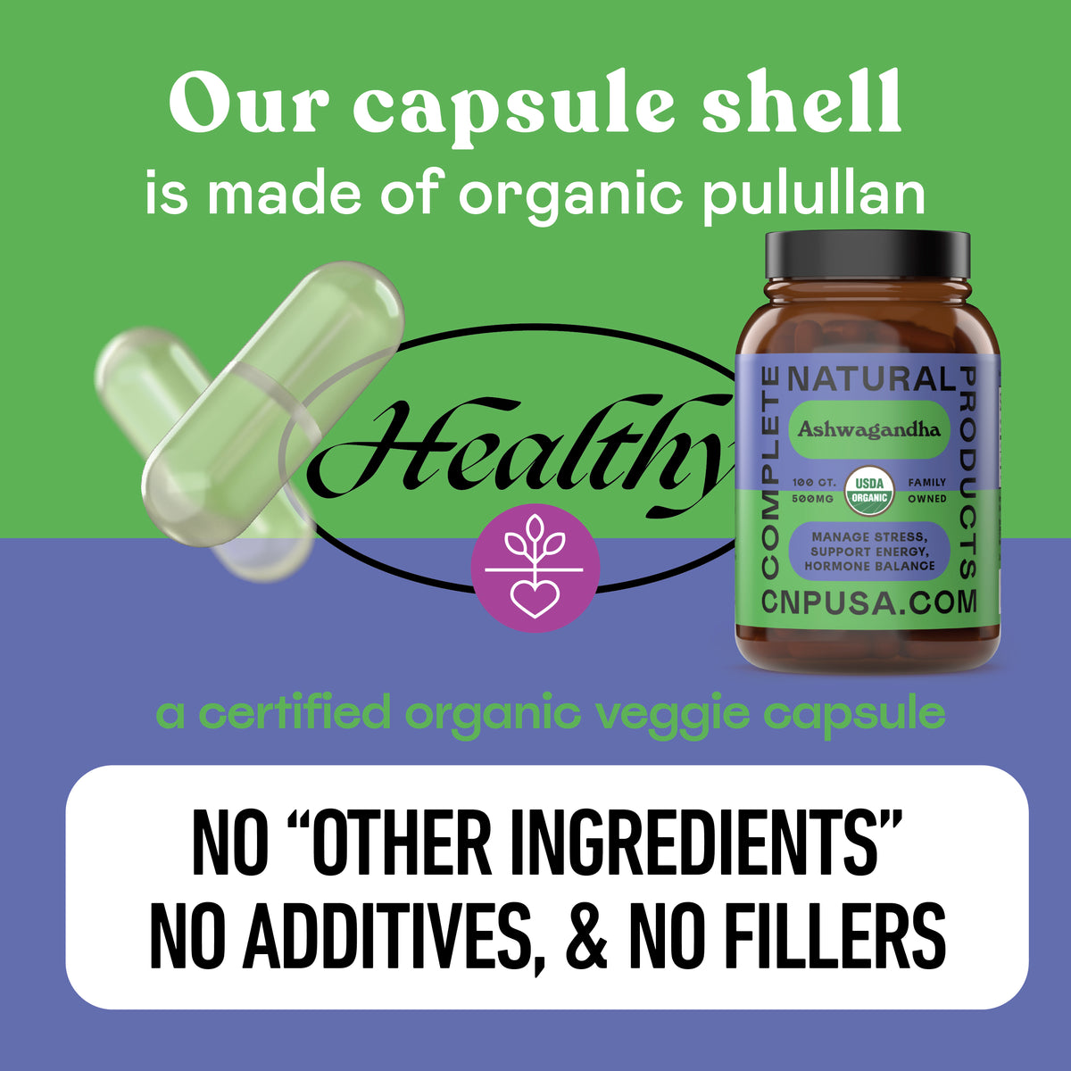Gélules d'Ashwagandha bio