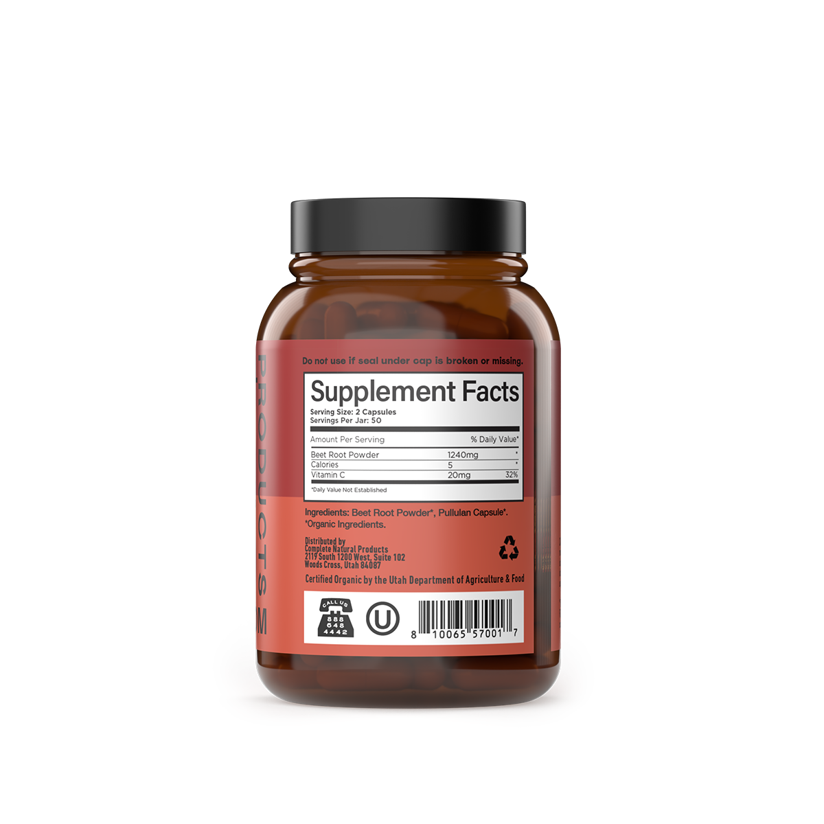 Organic Beet Capsules