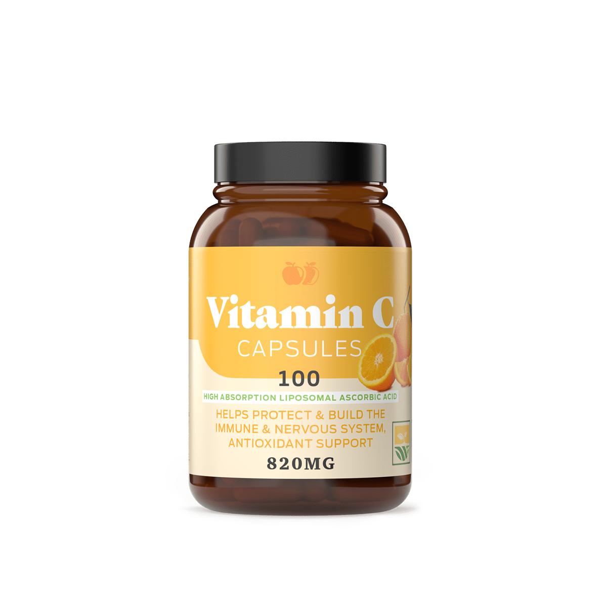 Cápsulas liposomales de vitamina C