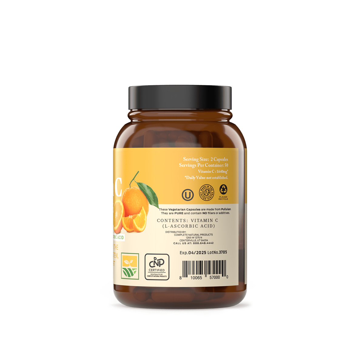 Capsules liposomales de vitamine C