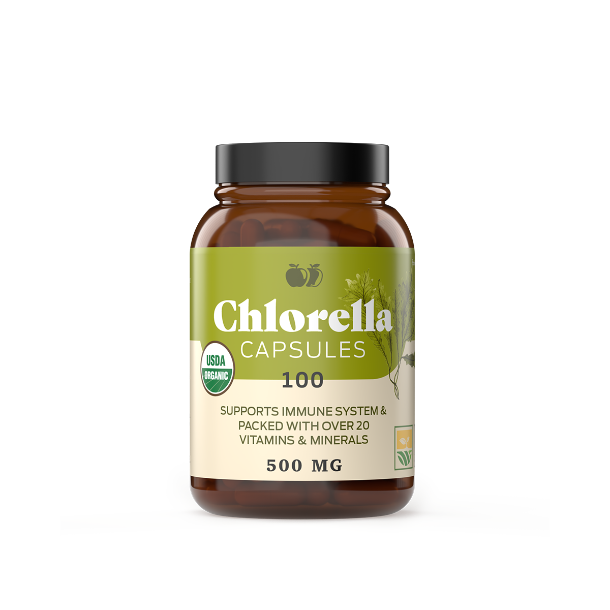 Organic Chlorella Capsules