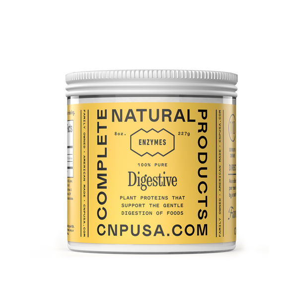 Digestive Enzyme Powder - 8oz Plant Based Digestive Enzymes  CNPUSA