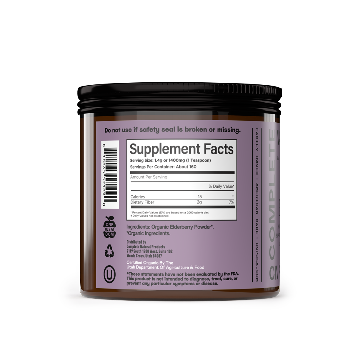 Poudre de racine de betterave biologique