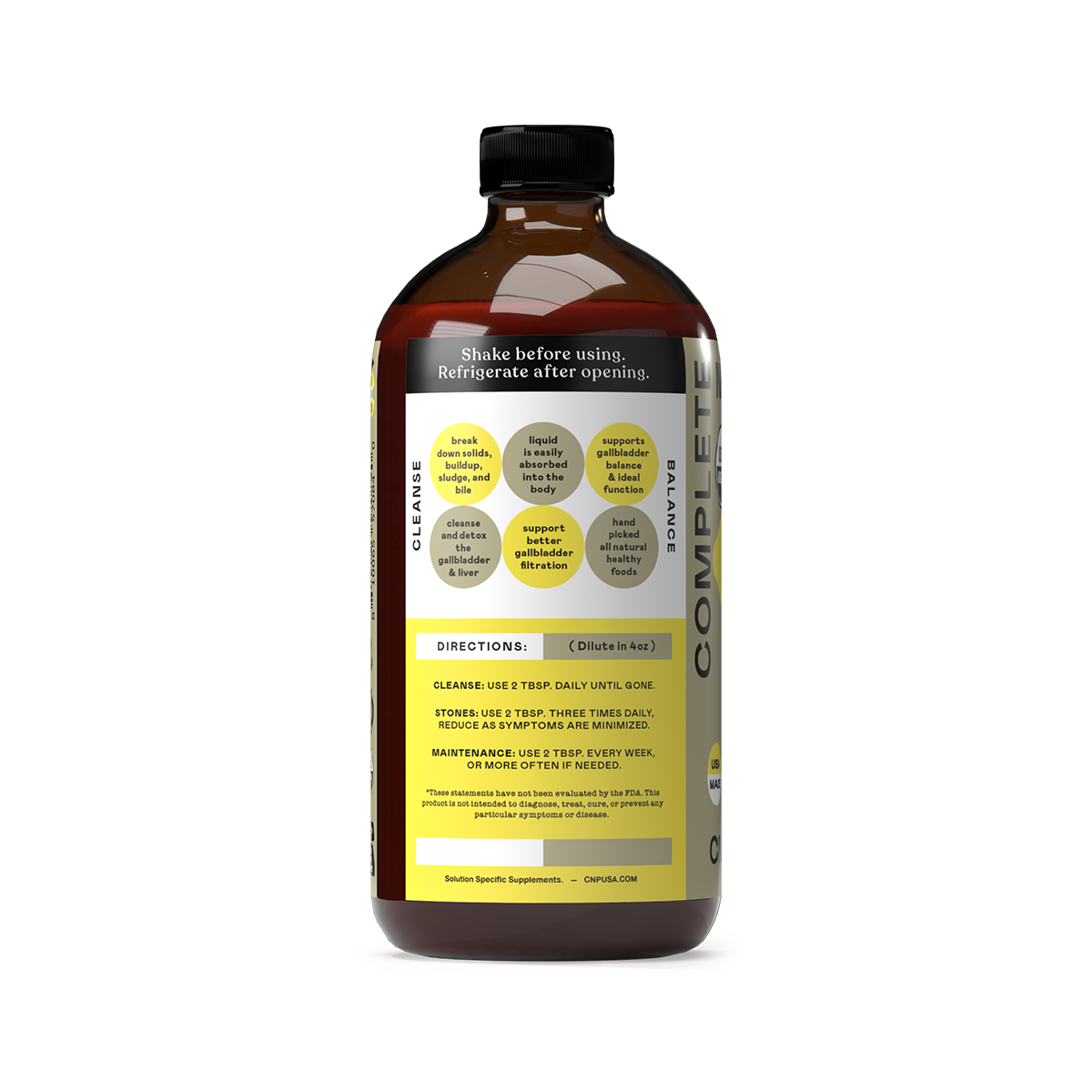 Gallbladder Complete - Glass Bottle