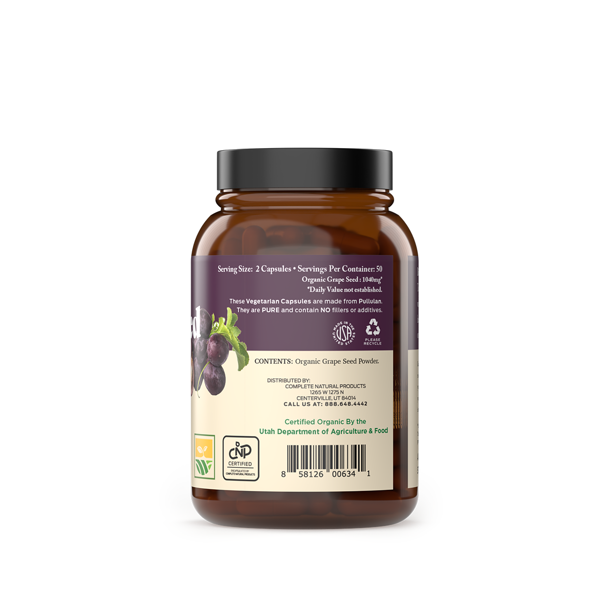 Organic Grape Seed Capsules