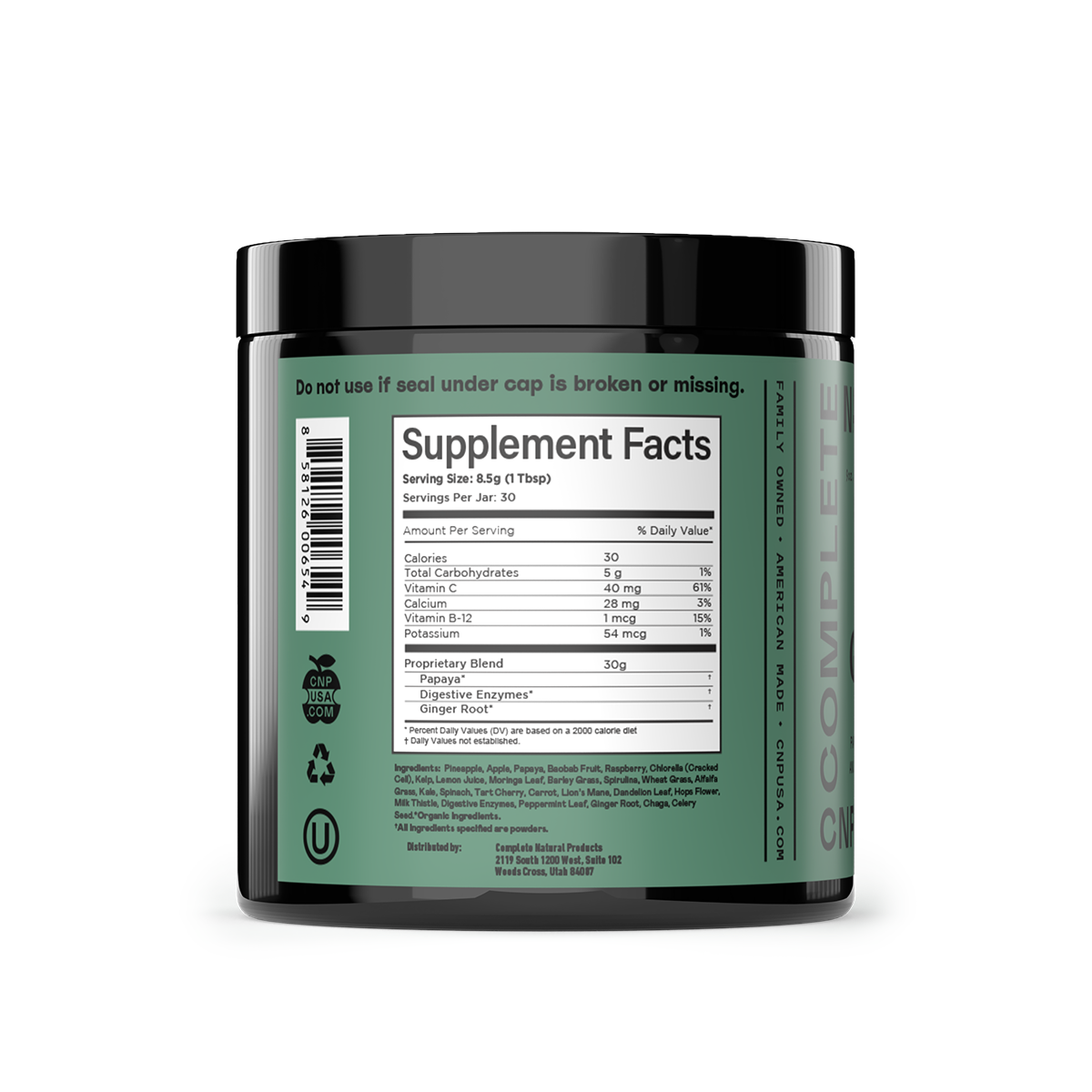 Gut Greens Digestion Superfood Powder