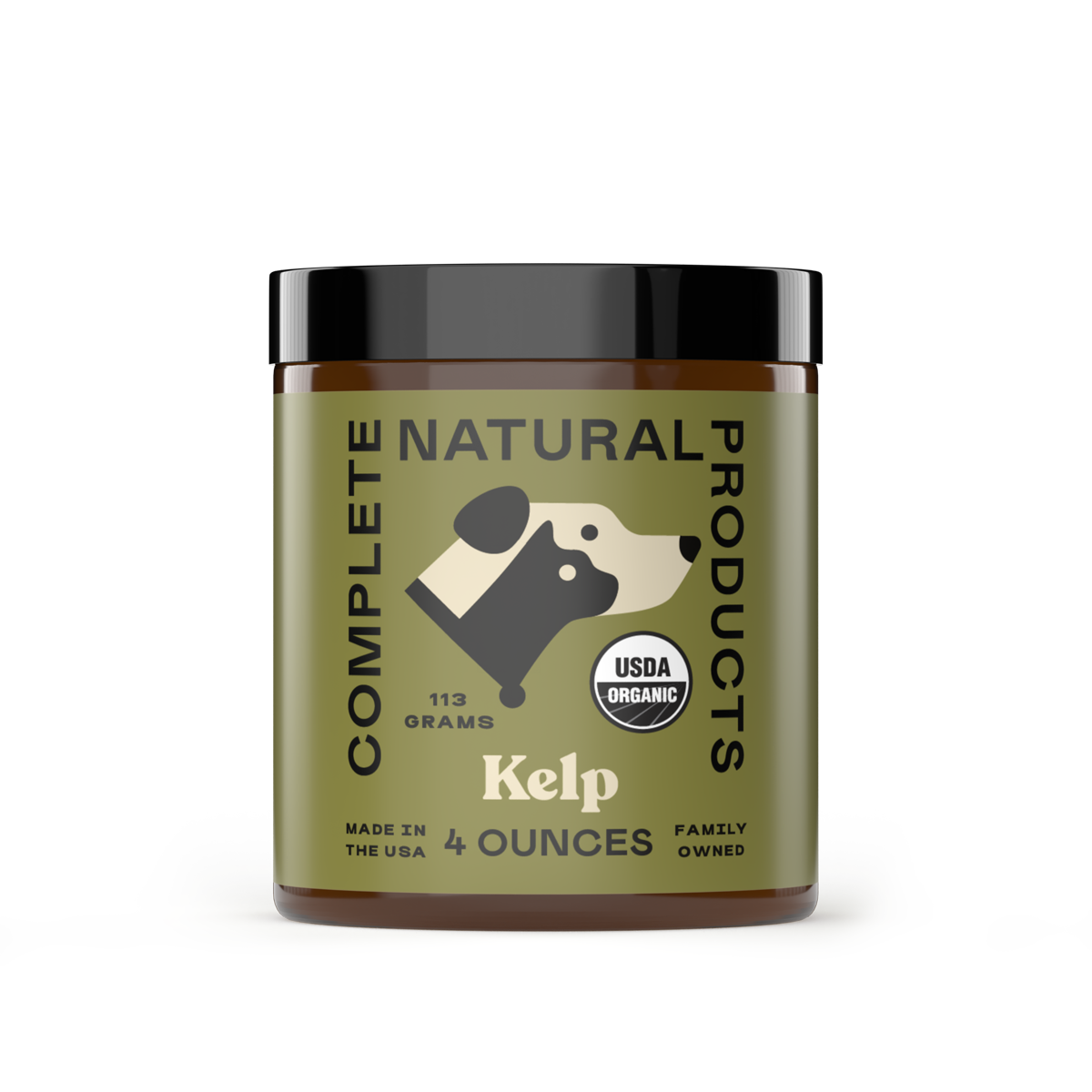 Organic Kelp Powder Supplement for Dogs & Cats