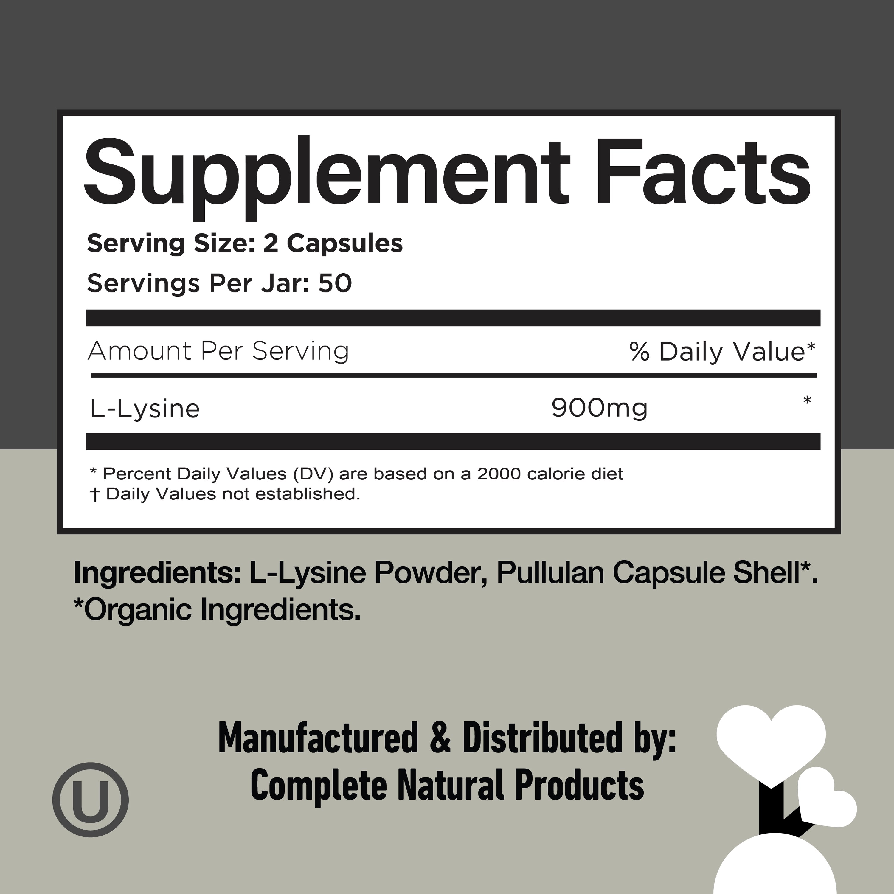 L-Lysine Capsules