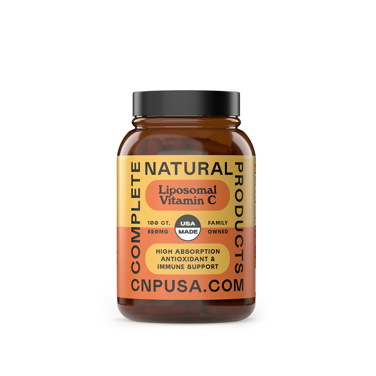 Cápsulas liposomales de vitamina C