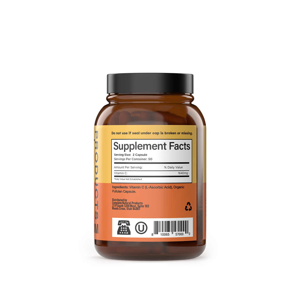 Cápsulas liposomales de vitamina C