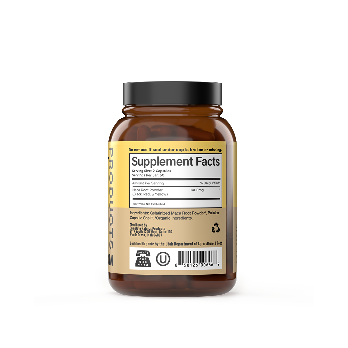 Organic Maca Root Capsules