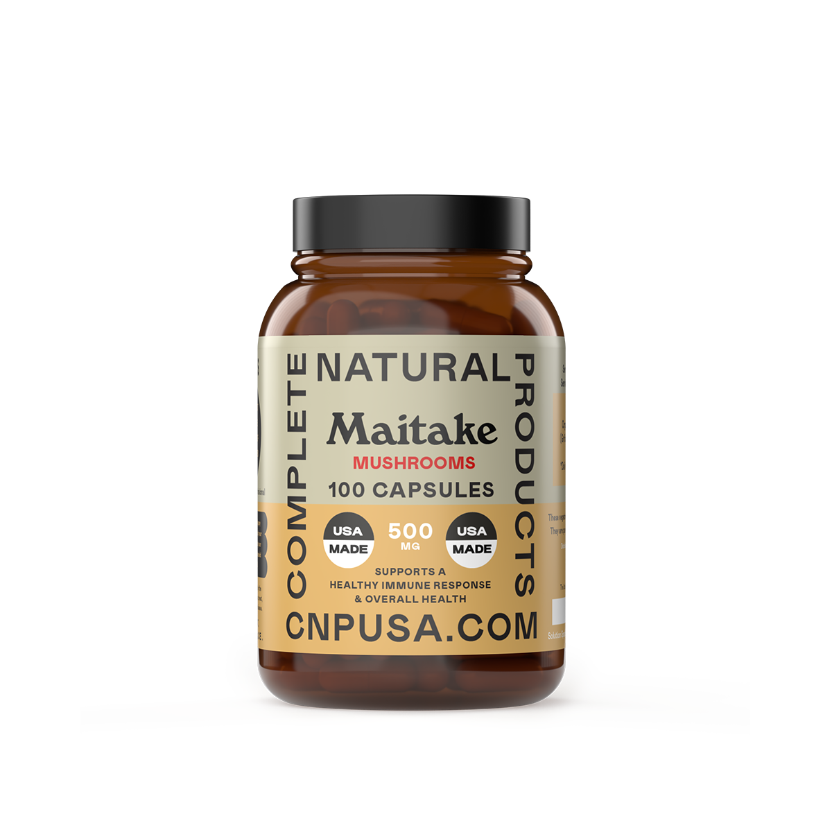 Organic Maitake Capsules 100 Count Maitake Mushroom Capsules CNPUSA