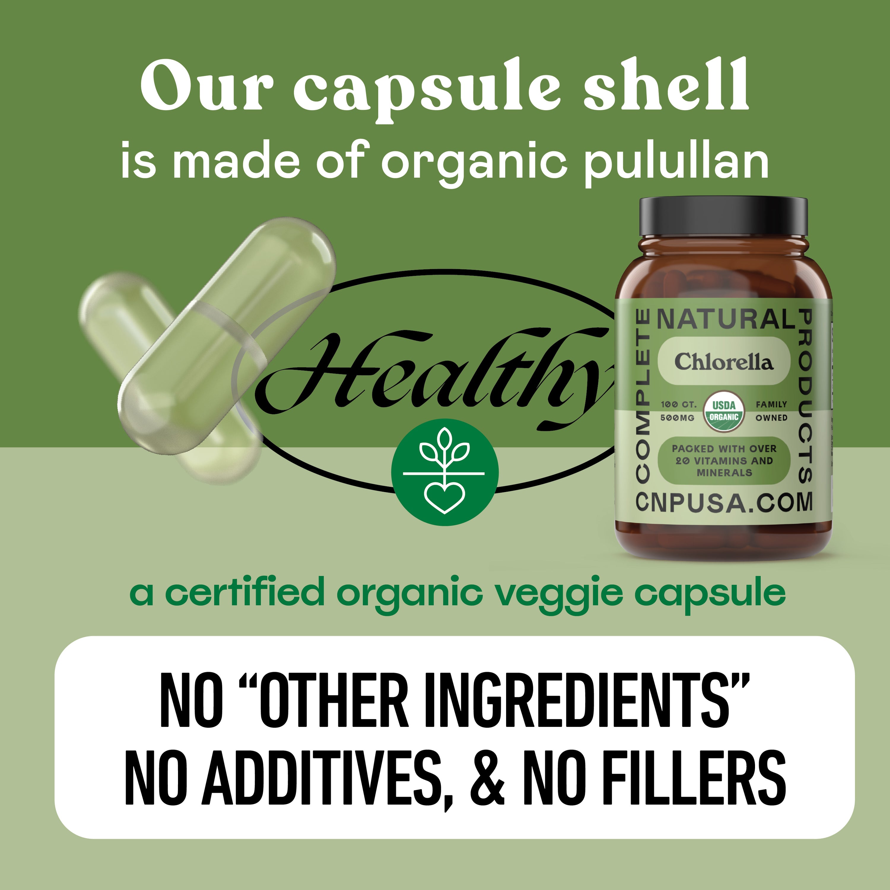 Gélules de Chlorelle Bio