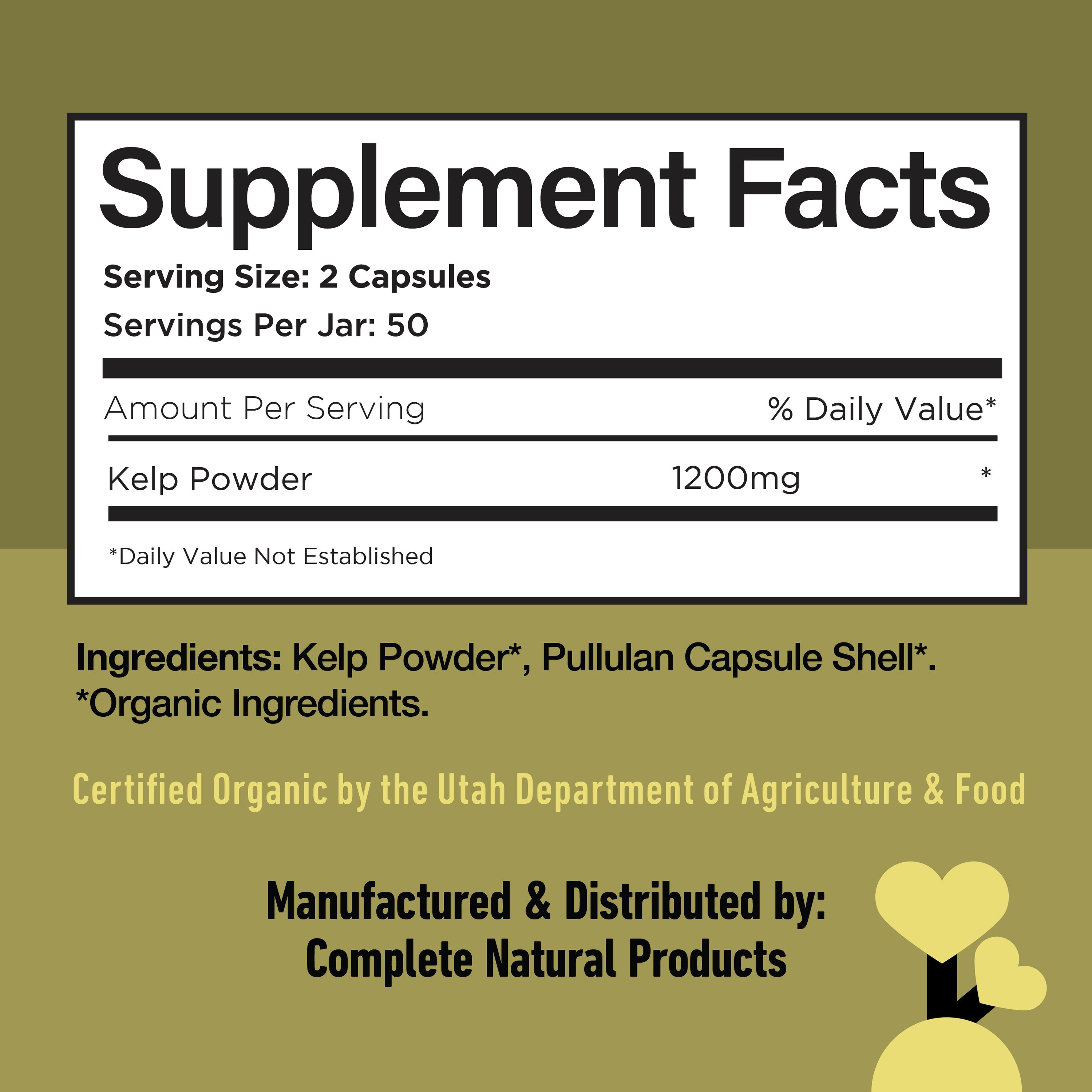 Organic Kelp Capsules