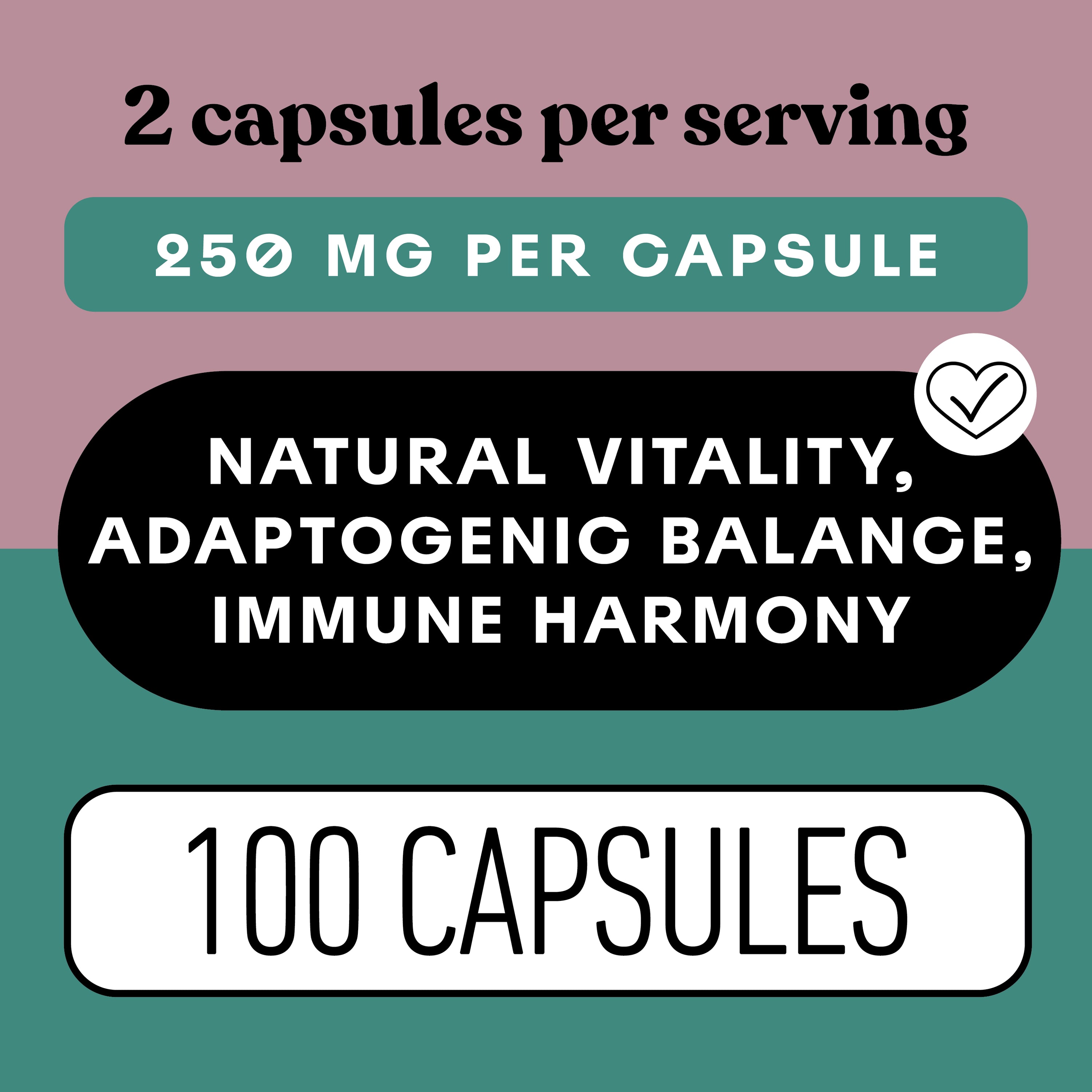 Organic Reishi Capsules