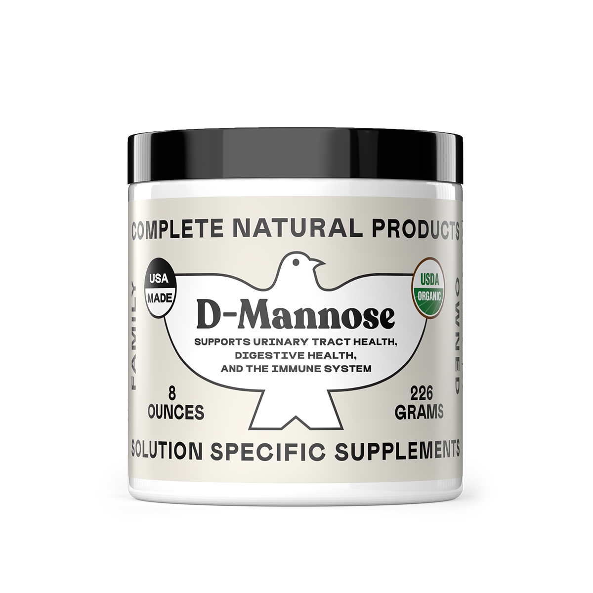 Organic D-Mannose Powder, Pure Bulk Health Supplement
