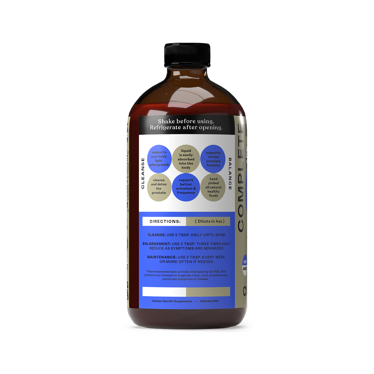 Prostate Complete - 16oz Glass Bottle