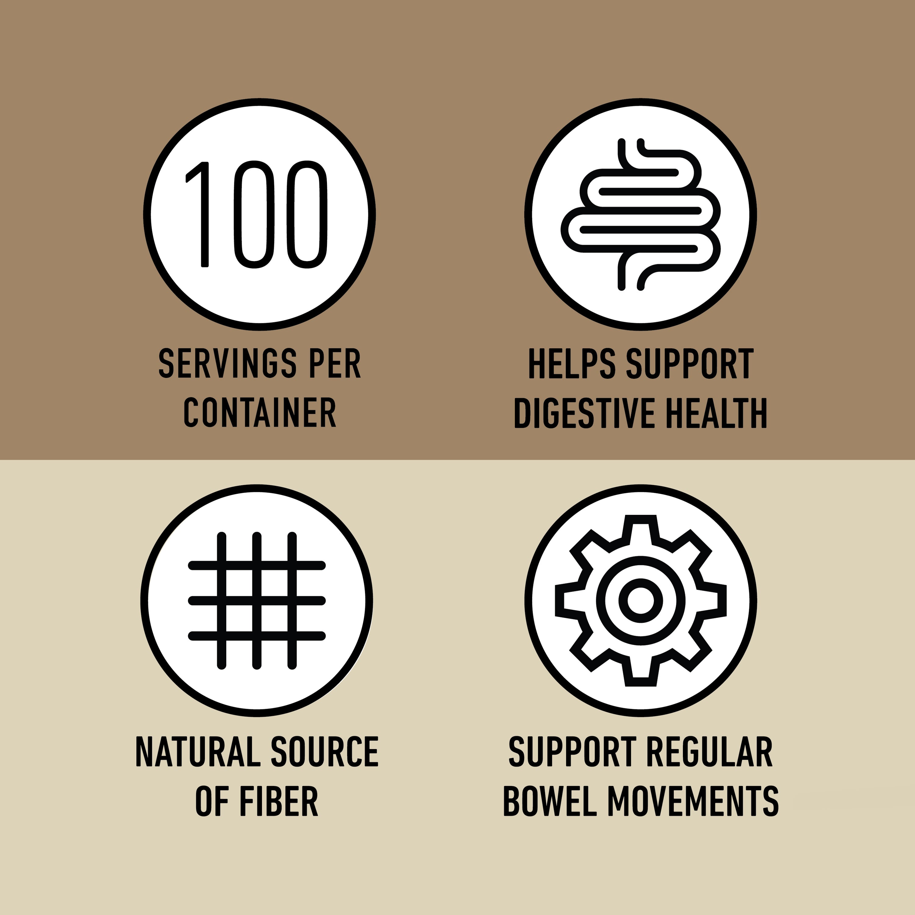 Organic Psyllium Husk Capsules