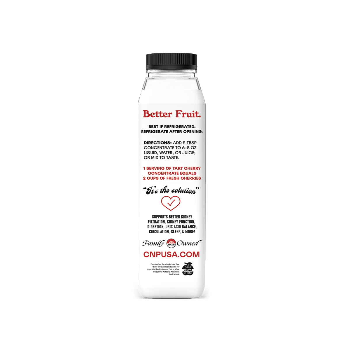 Concentr de jus de cerises acidules CNPUSA Concentr de jus de cerises acidules CNPUSA
