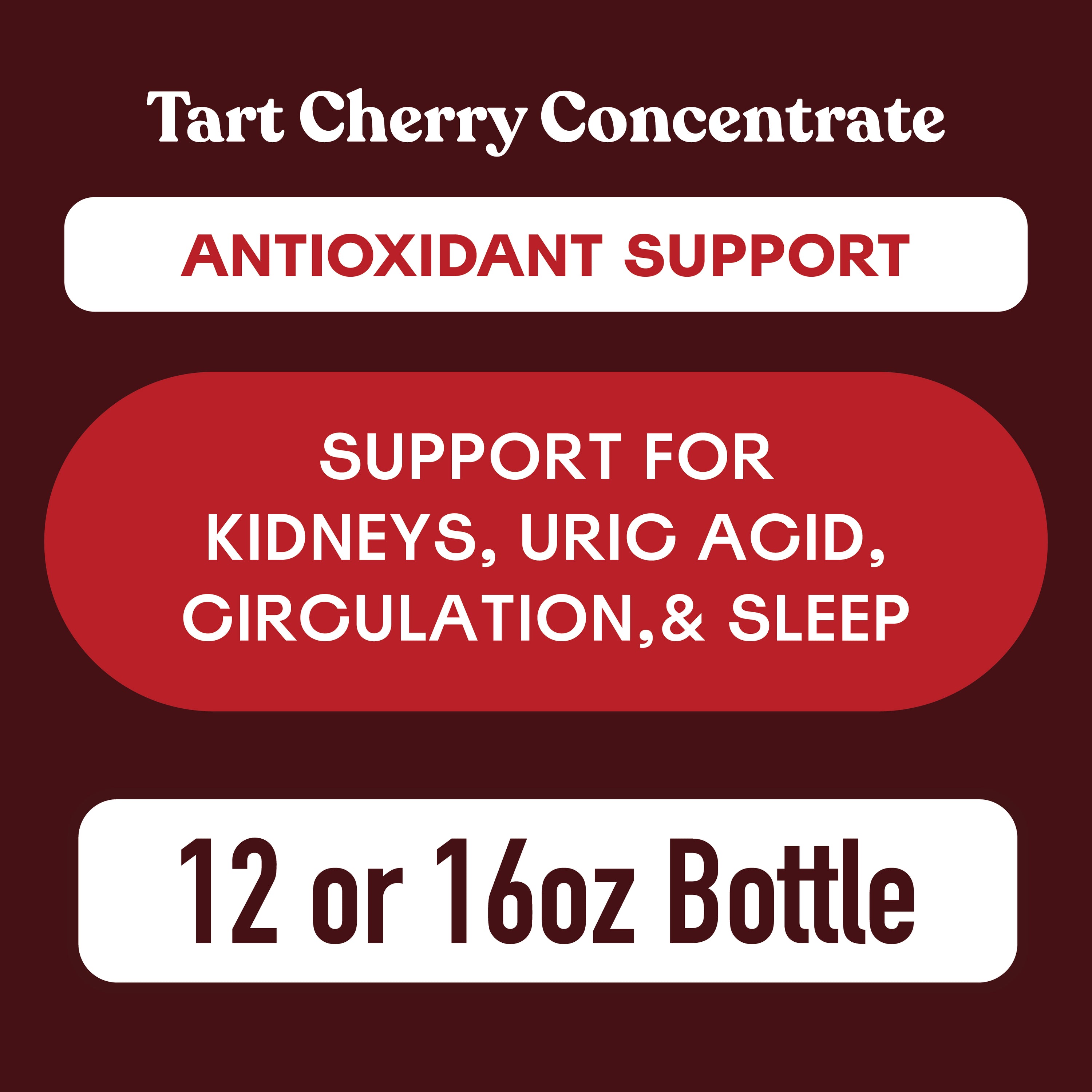 Tart Cherry Juice Concentrate