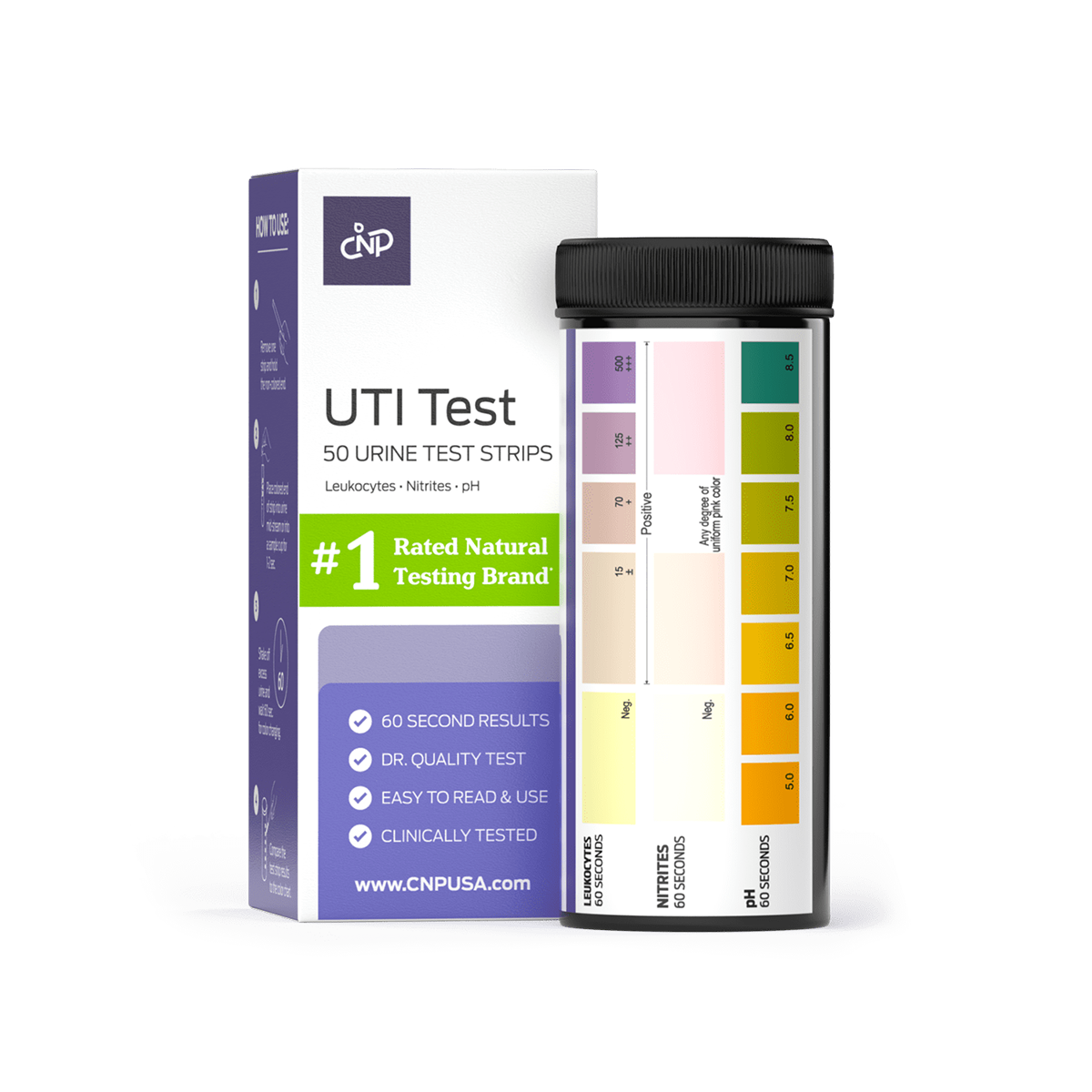 UTI Test Strips - 50 Count