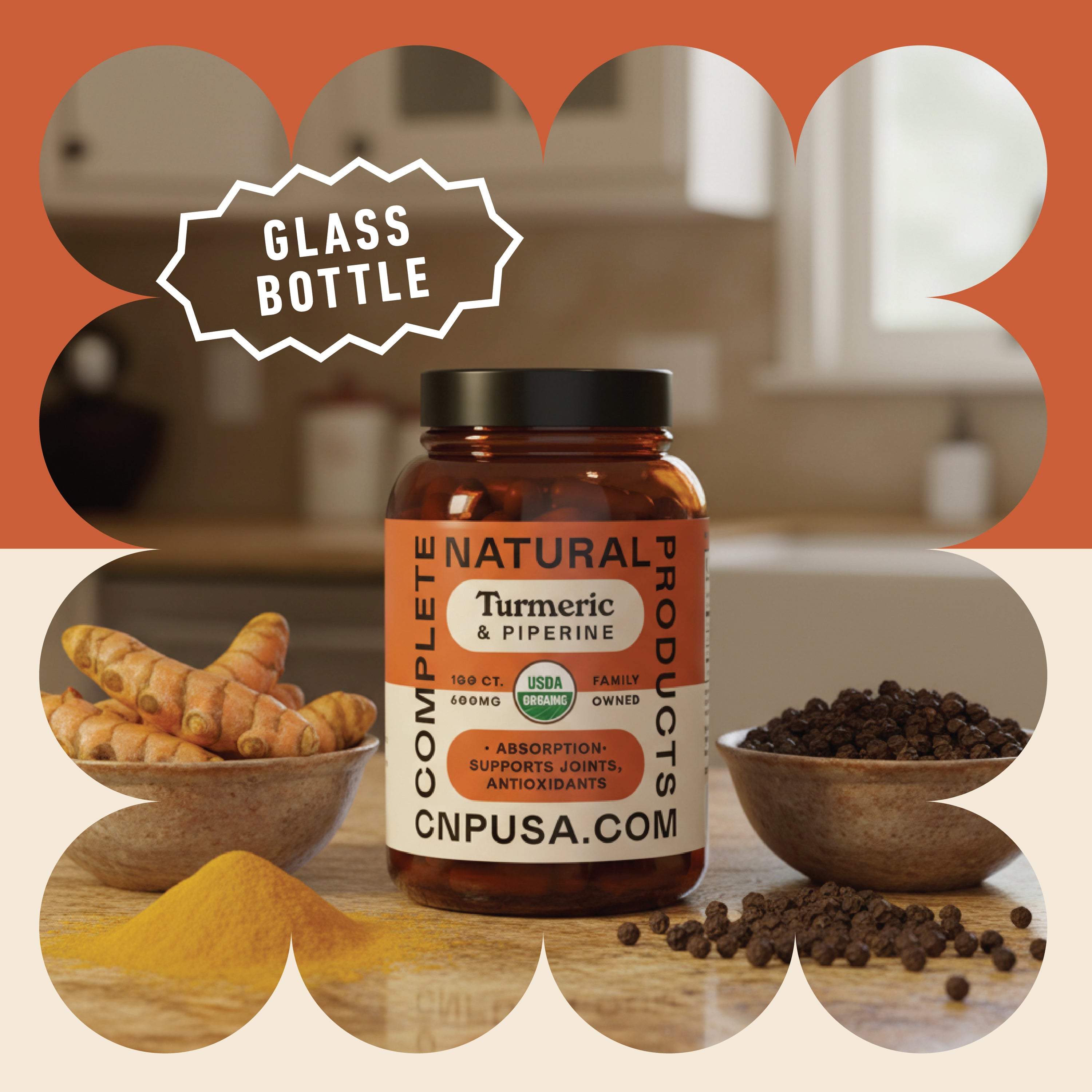 Gélules de curcuma bio