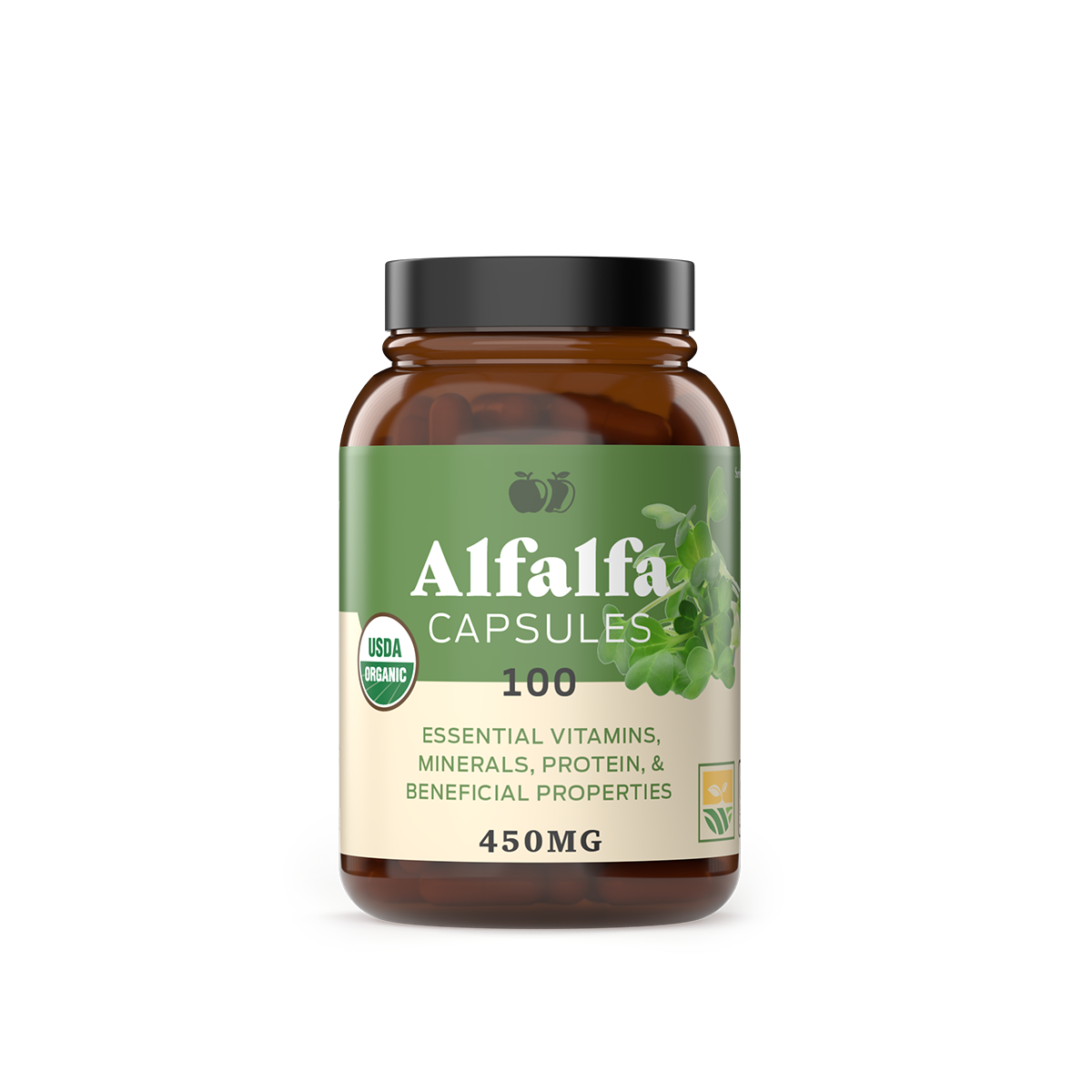 Organic Alfalfa Capsules