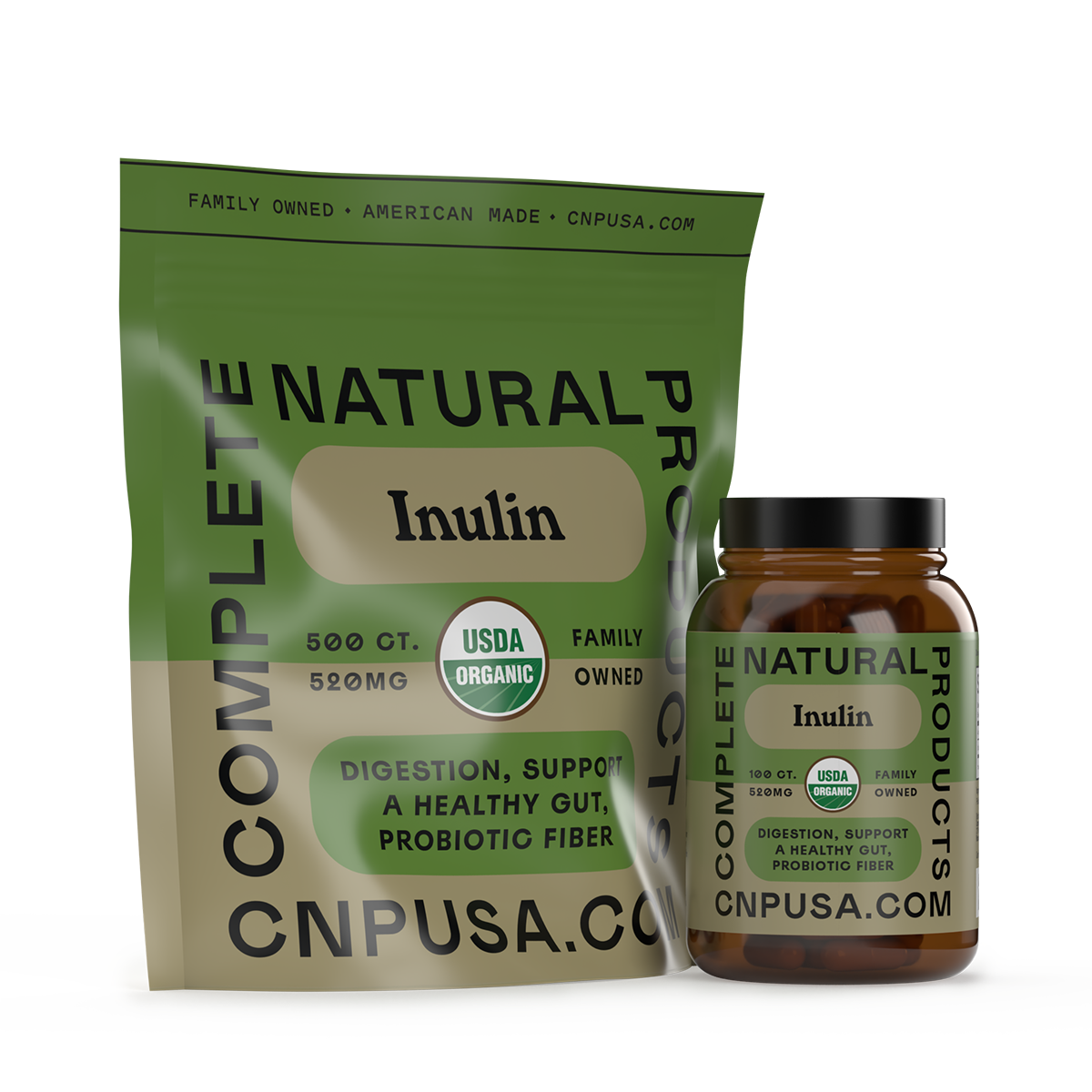 Organic Inulin Capsules – CNPUSA